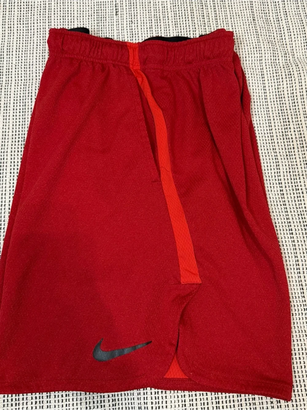 Nike Dri-FIT Red basketball style Athletic Shorts size XL